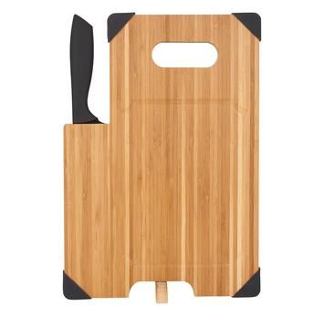 Cutting Board With Knife