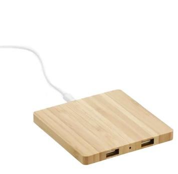 Bamboo Square Charging Pad