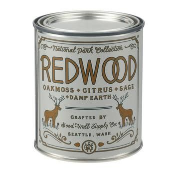 Redwood Park Candle Tin