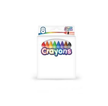 8ct Jumbo Crayon Box